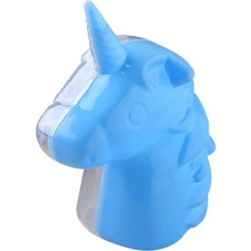 12pcs/lot New Unicorn Shape Plastic Candy Box Children Birthday Baby Shower Gift Box Wedding Candy Box 10*5*4.5cm