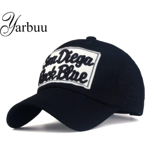 [YARBUU]New Style Spring Cotton baseball cap Letter Embroidery Unisex Women Men Hats summer caps Snapback Casual Caps wholesale