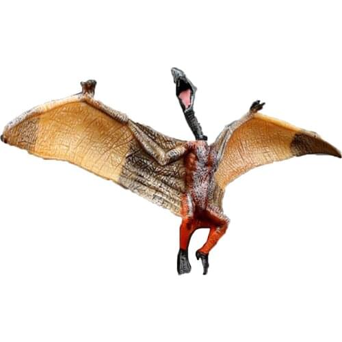 Childrens toys Dinosaur model toothless pterosaur simulation animal pterosaur toys Wind God pterosaurs hand-held archaeological