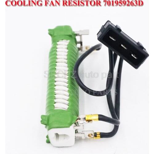 For VW Transporter T4 Bus Box Sharan Alhambra Blower Motor Regulator 701959263D 701959263B