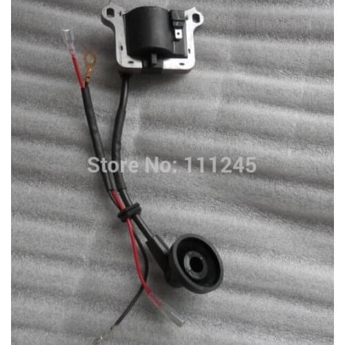 T200 IGNITION COIL FITS MITSUBISHI T240 T170 &MORE 32CC 33CC 43CC 49CC 2 stroke IGNITOR LEAD WIRE BOOT MAGNETOR STATOR EXCITER