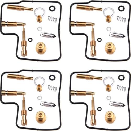 4 sets Motorcycle Carburetor Repair Kit Rebuild Set Accessories fit for Honda VFR750F VFR 750 F RC24 1986 1987
