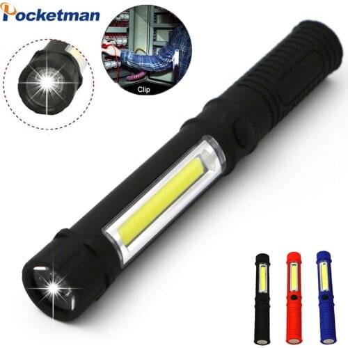 Magnetic Base Mini Portable lanterns Working Inspection Torches COB LED Multifunction Maintenance flashlight