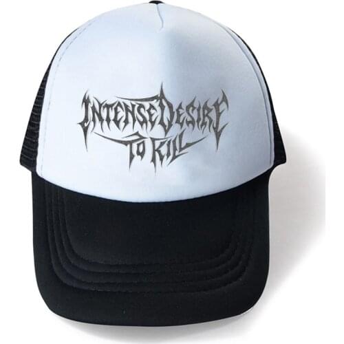 Text pattern Fashion Baseball Caps Men Women Unisex Snapback Hip Hop Hat Summer Breathable Mesh Sun Gorras Streetwear