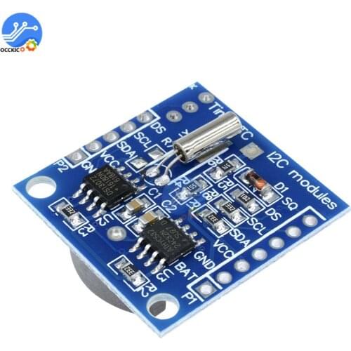 I2C IIC RTC DS1307 AT24C32 Real Time Clock Module For Arduino 51 AVR ARM PIC For Arduino UNO Without Battery