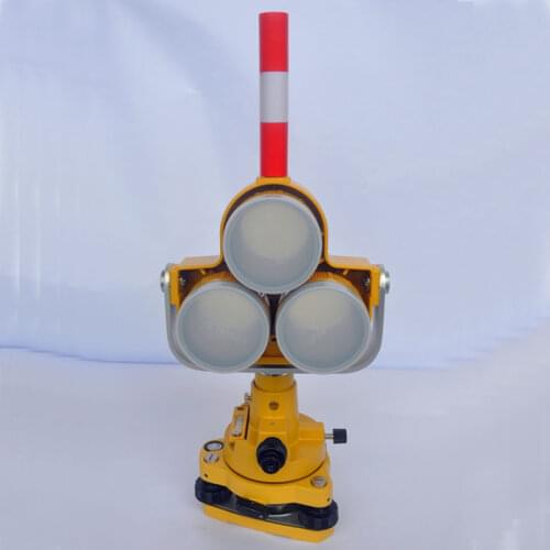 NEW HAND CASE TRIPLE PRISM SET SYSTEM FITS Topcon/SOKKIA/Nikon TOTAL STATIONS