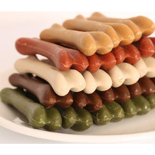 New arrival Dog Snacks clean teeth stick flavor beef chicken seweed milk dog feeder healthy trainging reward small big dog