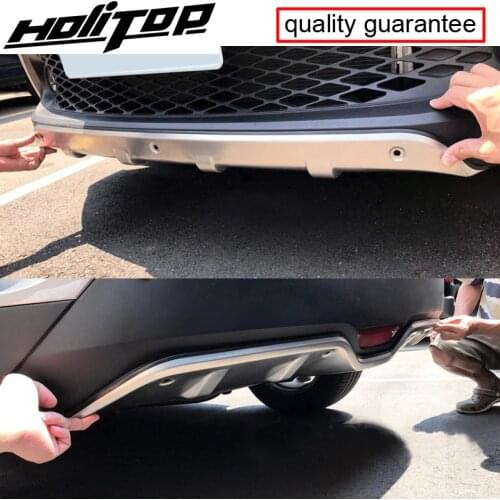 New arrival bumper protector guard skid plate for Toyota C-HR CHR 2017-2020,front&rear 2pcs, 304 stainless steel,promotion 7days