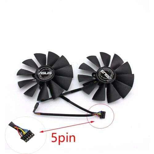 2PSC/Lot FD10015H12S T129215SU 95MM Cooling fan For GTX970 980ti 780ti STRIX-R9285 Graphics Card Cooler Fan