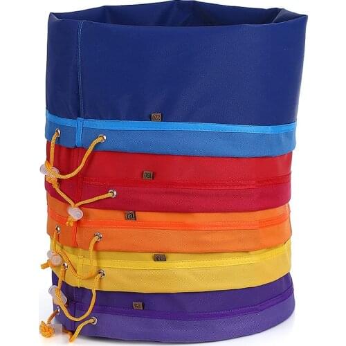 5pcs/set 5 Gallon Filter Bag Herbal Ice Bubble Bag Essence Extractor Kit Extraction Bags with Pressing Screen & Carrying Bag