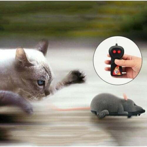 Pets Cats Wireless Remote Control Mouse Electronic RC Mice Toy Pets Cat Toy Mouse For Kids Toys New