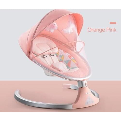 Electric Baby Rocking Chair Baby Bouncer Newborn Cradle Music Bluetooth Newborn Rocker Swing Chair 0-3Years Old