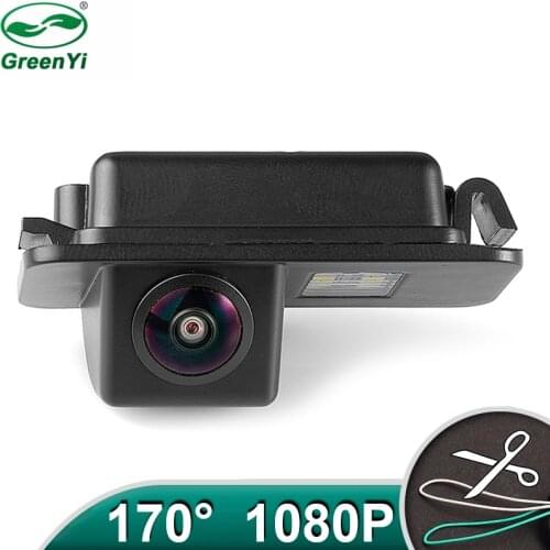 HD AHD 1080P MCCD Fisheye Lens Car Rear View Reverse Camera For Ford Mondeo Fiesta Focus S-Max Kuga Vehicle Android DVD