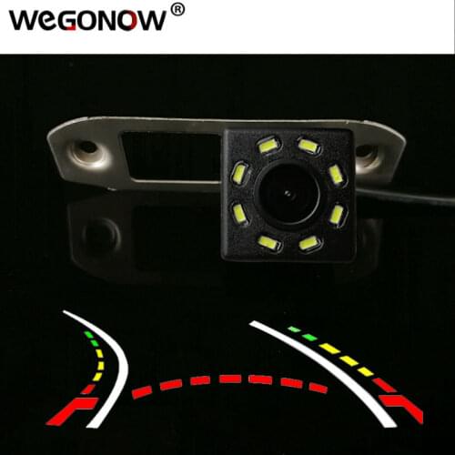 HD Wireless Car CCD Rear Camera Fisheye 12 led dynamic Night bracket For Volvo S60L S80L S40L S80 S4 S60 V60 XC90 XC60 2013-2016