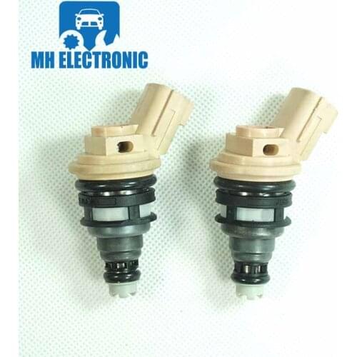 MH Electronic 2pcs/lot Fuel Injector Nozzles A46-00 16600-53J03 16600-53J00 For Nissan Maxima Infiniti I30 G20 1996 - 1999 3.0L