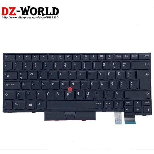 New Original IS Icelandic Keyboard for Lenovo Thinkpad T470 A475 T480 A485 Laptop 01HX355 01HX395 01HX315 01AX380 01AX462