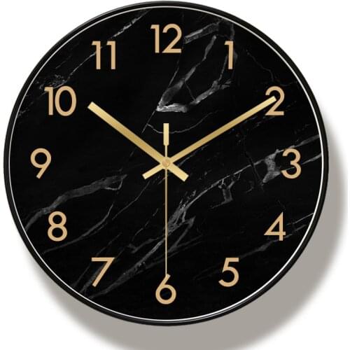 New 3D Wall Clock Simple Series HD Wall Clock Modern Design Silent Movement Wall Clock Large Size Home Decoration
