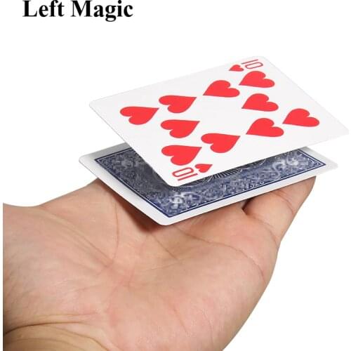 Floating Card Magic Trick Playing Card Suspension Close Up Magic Props Street Bar Mentalism Illusion Close Up Magic Toy Easy To