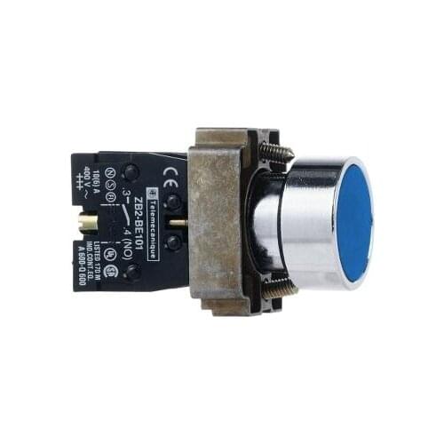 XB2B flat head button XB2BA61 XB2BA61C = ZB2BA6C + ZB2BZ101C