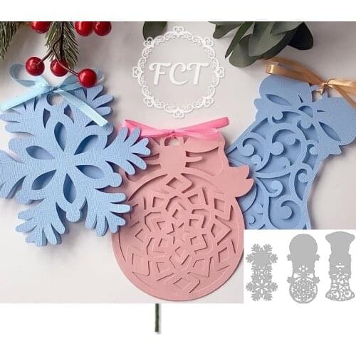 Christmas Deer Gift Bird Wreath Candle Metal Cutting Dies Decorate Cards Making Photo Album Stencils Scrapbooking Craft New Dies