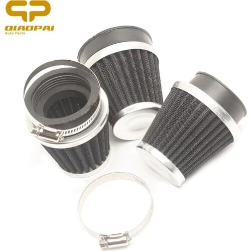Universal Air Filter Motorcycle Scooter Cleaner Air Filter 35 37 38 39 47 48 49 53 54 55 60MM for Yamaha Suzuki Honda Pit Bike