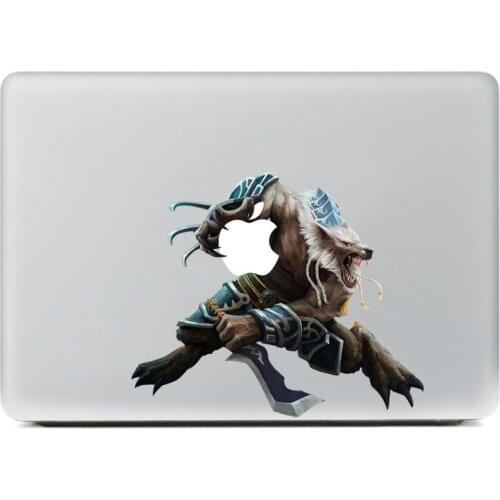 Dragon Warrior Vinyl Decal for DIY Macbook Pro 13 15 inch and Air 11 13 inch Decal Skin Laptop Sticker