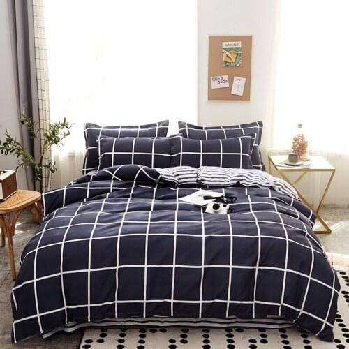 2021New bed set bedding king size bedding set cute bed sheets black and white bedding set beauty and the beast bedding