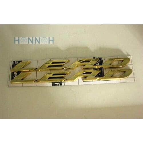 5Pair/lot 3d lead gold sticker motorcycle car bike motor ATV sticker