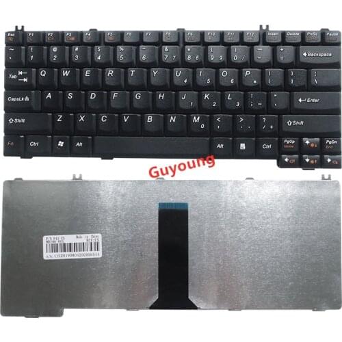 English laptop keyboard for LENOVO 3000 C100 C200 F31 F41 G420 G430 G450 G530 A4R N100 N200 Y430 C460 C466 C510 US layout