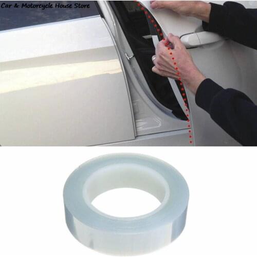 Car Anti Collision Side Door Edge Guard Door Sill Scuff Plate Protection Sticker Strip For Cars 2cm*3M