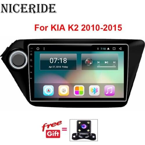 Android Car Dvd Player Gps Navigation for Kia K2 RIO 2010 2011 2012 2013 2014 2015 Car Radio Stereo Dvd Gps Head Unit Wifi Bt