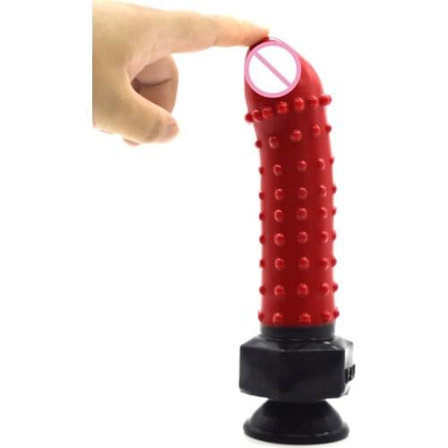 GaGu Barbed Red silicone realistic dildo horse soft huge penis suction big dick sex toys for women masturbate adult dildo anal