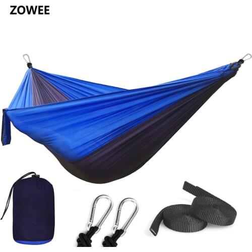 1-2 People Sleeping Parachute Hammock Chair Hamak Garden Swing Hanging Outdoor Hamacas Camping