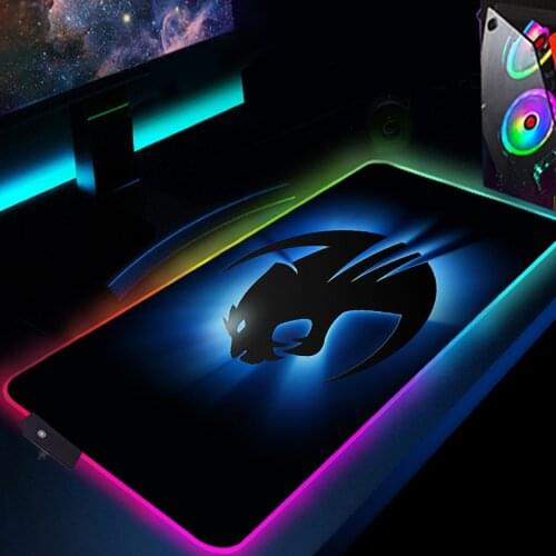 ROCCAT Mousepad Gaming Mouse Pad Xxl 900X400 Keyboard Desk Mat Table Carpet RGB Mouse Mats Computer Gamer Laptop Pad Anime Rugs
