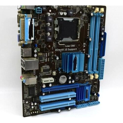 P5G41 T-M LX V2 Motherboard 8Gb G41 Computer Desktop Mainboard Support DDR3 Memory Original Used Mainboard