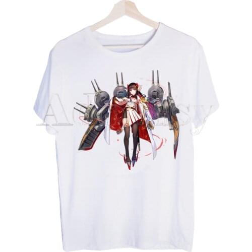 Azur Lane Funny T Shirt Men New Casual Short Sleeve Tshirt Homme Manga Unisex T-shirt Tees
