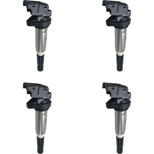 NEW Ignition Coil 4PCS For BMW E81 F20 E90 F30 E60 F10 E84 E70 F25 F16 OE 12137559842 12137594596 12138616153