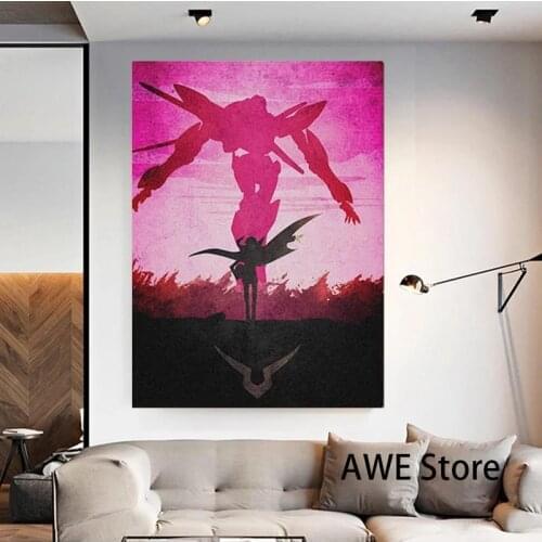 Code Geass Lelouch Manga Poster Canvas Wall Art Decoration prints living Kid Children room Home bedroom decor painting No Frame