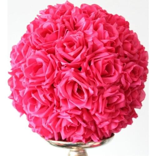 SPR EMS Free shipping 40CM 4pcs/lot wedding kissing flower ball bride holding flower party/home decoration flower