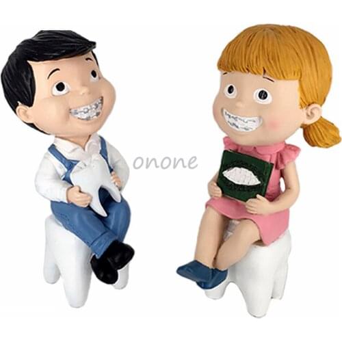 1pcs Dental Artware Teeth Model Dentist Patient Student Learning Model Orthodontics Creative Gifts Articles Sculpture