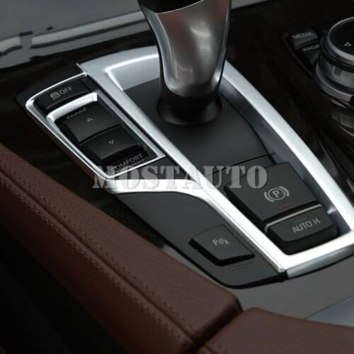 For BMW 5 Series F10 F11 Inner Console Gear Box Sequins Cover Trim 2011-2016 1pcs Car Accessories Interior Car Decor Car Trim