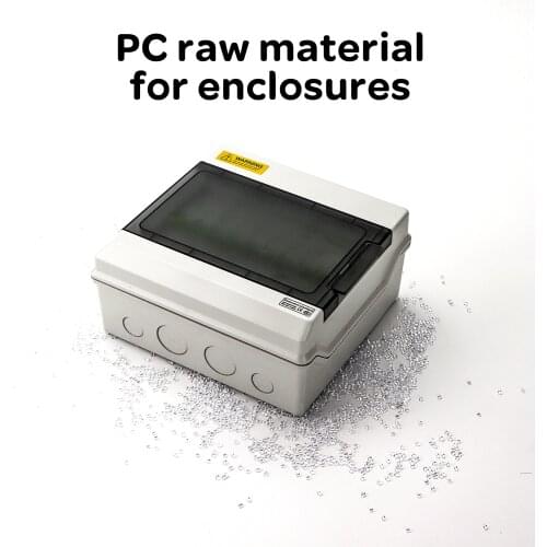 24 Ways IP66 PC Waterproof Distribution Box Switch Box Breaker Box