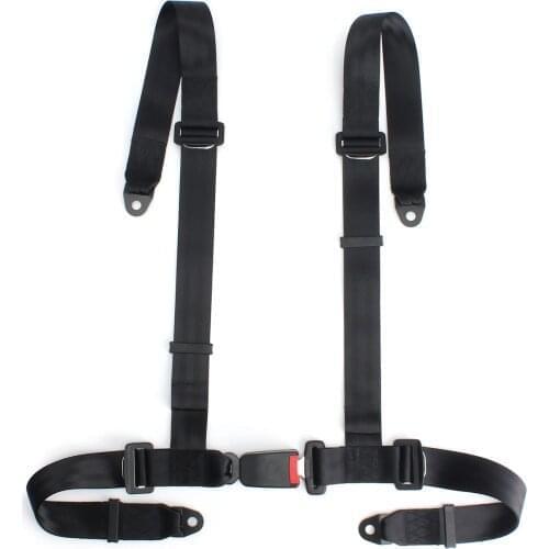 10Set/LOT Sport racing car harness safety seatbelt 3 4 point fixing mounting quick release