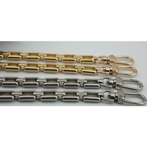 2 pcs/lot DIY bag accessories metal flat bag chain chain metal chain Luggage hardware accessories 108cm