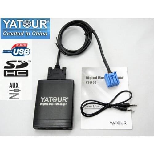 Yatour Car Audio Mp3 Player for 1998-2004 Honda Acura USB SD AUX Digital Music Changer