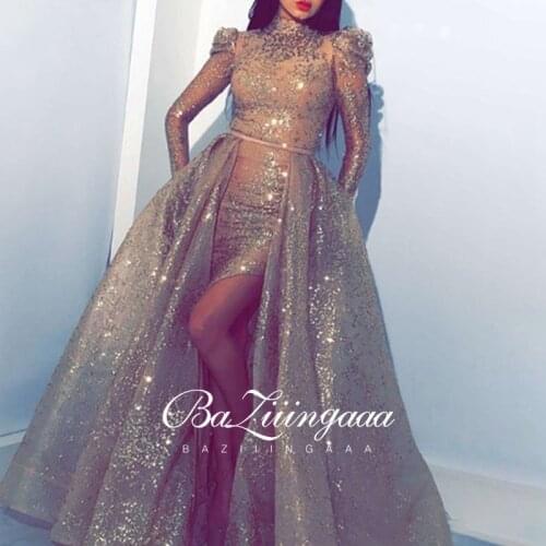 BAZIIINGAAA Luxury 2021 Party Elegant Woman Evening Gown Plus Size Slim Printed Long Evening Dresses Suitable for Formal Parties