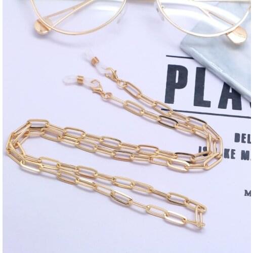 Acrylic Glasses Chain For Face Mask Necklace Glasses Chain Sunglasses Straps Mask Lanyards Women Men Neck Chains Holder Supplies