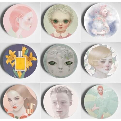 Hsiao-Ron Cheng Decorative Plate High-Quality Beautiful Wall Plate Ceramic Home Living Room Hotel Bar Decorative Art Plate