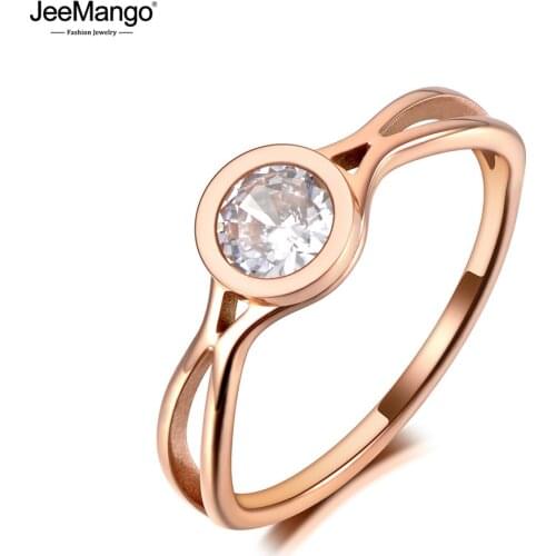 JeeMango Rings With Crystals
