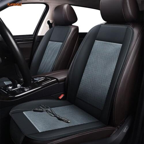 KAHOOL 12V Seat ventilation 1pc car seat cover for Audi all models A7 S6 A5 A1 Q5 A4 A6 Q3 Q7 S7 SQ5 A3 S8 summer Pad Cushion